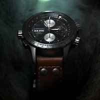 Shop khaki aviation x-wind auto chrono in Canada | La Maison MonacoShop