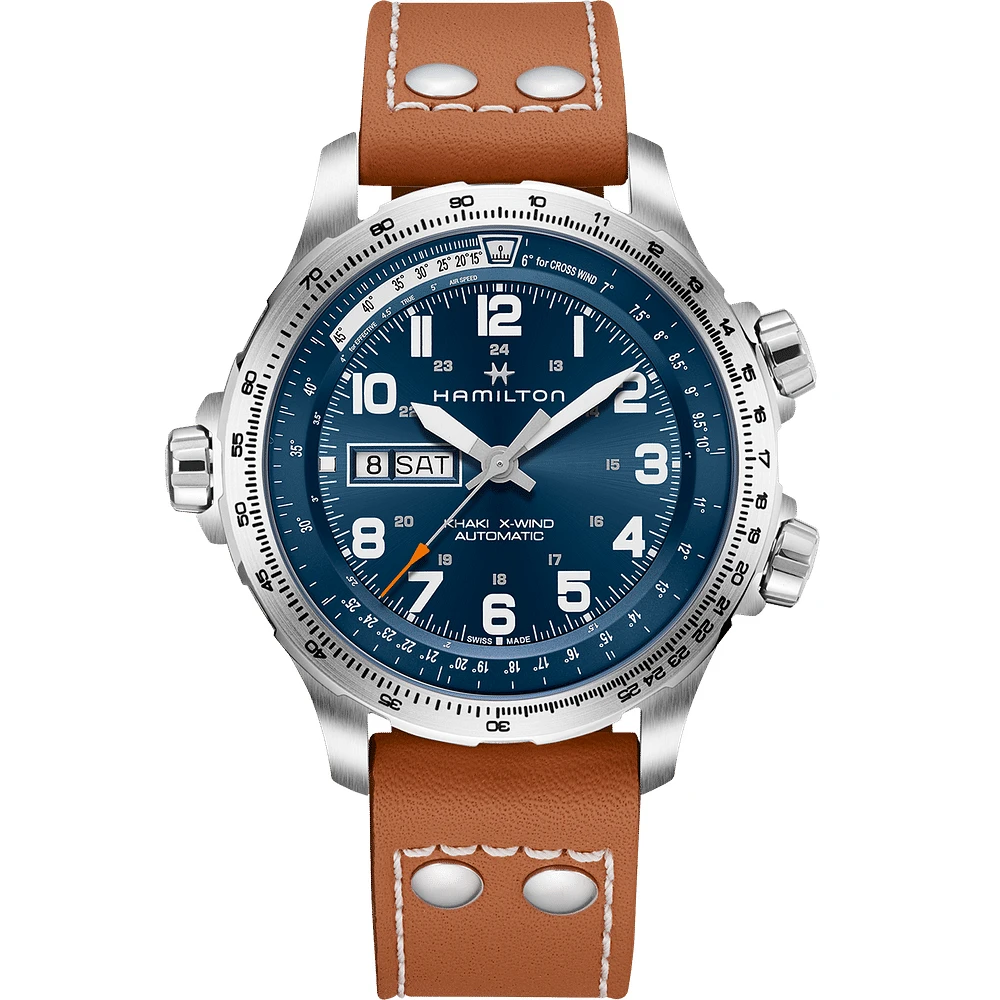 Shop khaki aviation x-wind day date auto in Canada | La Maison MonacoShop
