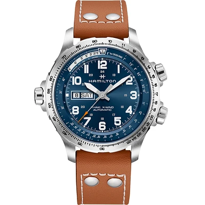 Shop khaki aviation x-wind day date auto in Canada | La Maison MonacoShop