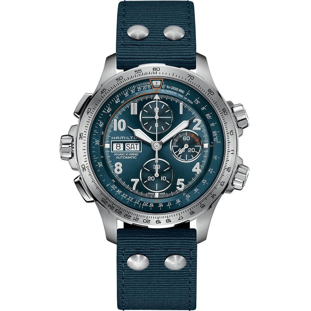 Shop khaki aviation x-wind auto chrono in Canada | La Maison MonacoShop