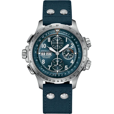 Shop khaki aviation x-wind auto chrono in Canada | La Maison MonacoShop
