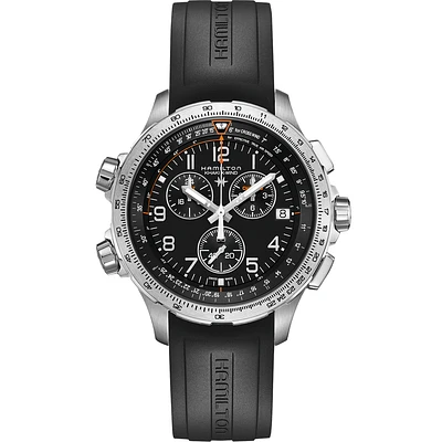 Shop khaki aviation x-wind gmt chrono quartz in Canada | La Maison MonacoShop