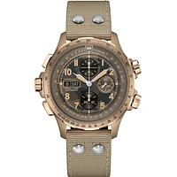 Shop khaki aviation x-wind auto chrono in Canada | La Maison MonacoShop