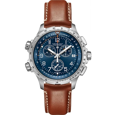 Shop khaki aviation x-wind gmt chrono quartz in Canada | La Maison MonacoShop
