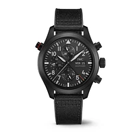 Shop pilot’s watch double chronograph top gun ceratanium® in Canada | La Maison MonacoShop