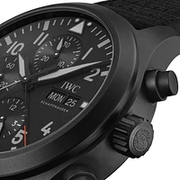 Shop pilot’s watch double chronograph top gun ceratanium® in Canada | La Maison MonacoShop