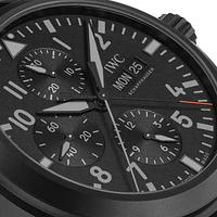 Shop pilot’s watch double chronograph top gun ceratanium® in Canada | La Maison MonacoShop