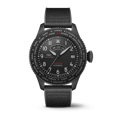 Shop pilot’s watch timezoner top gun ceratanium® in Canada | La Maison MonacoShop