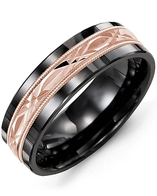 Shop madani men’s classic diamond cut milgrain in Canada | La Maison MonacoShop