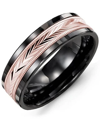 Shop men’s diamond-cut v wedding ring in Canada | La Maison MonacoShop
