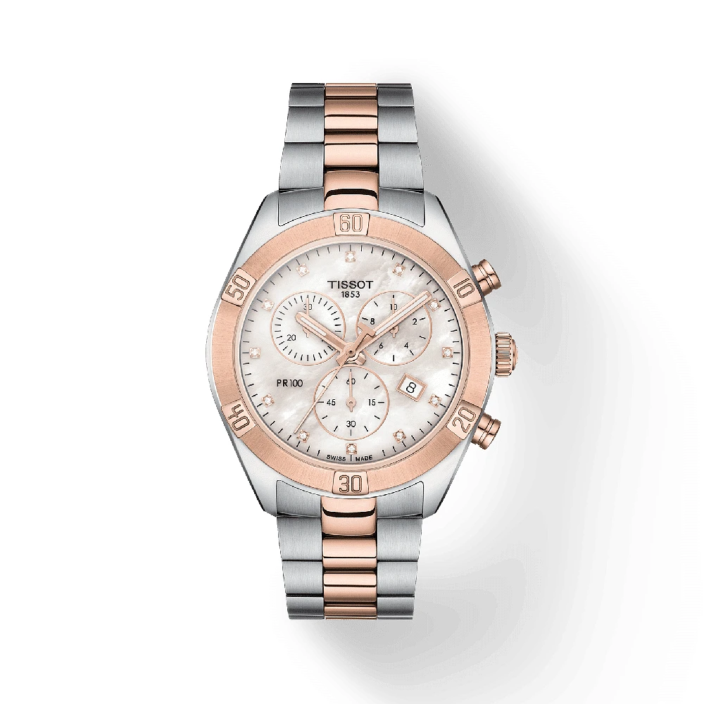 Shop tissot pr 100 sport chic chronograph in Canada | La Maison MonacoShop