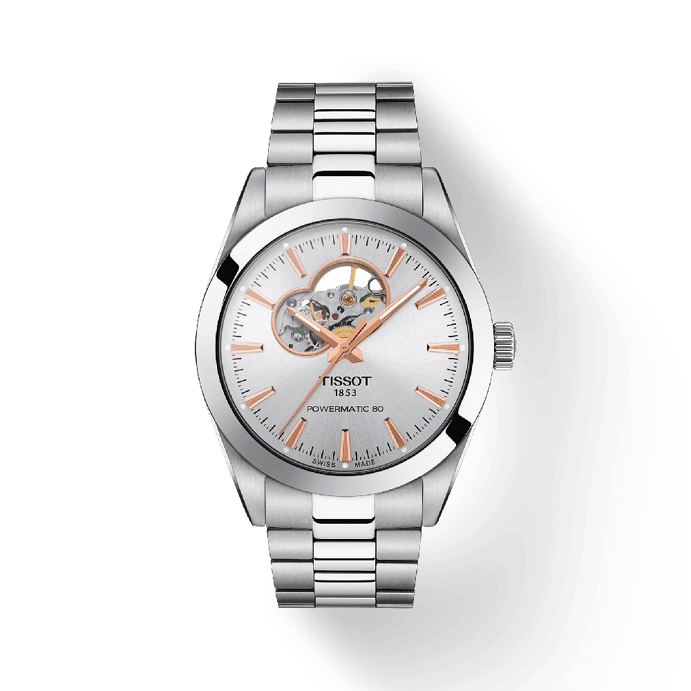Shop tissot gentleman powermatic 80 open heart in Canada | La Maison MonacoShop