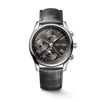 Shop longines master collection chrono moonphase in Canada | La Maison MonacoShop