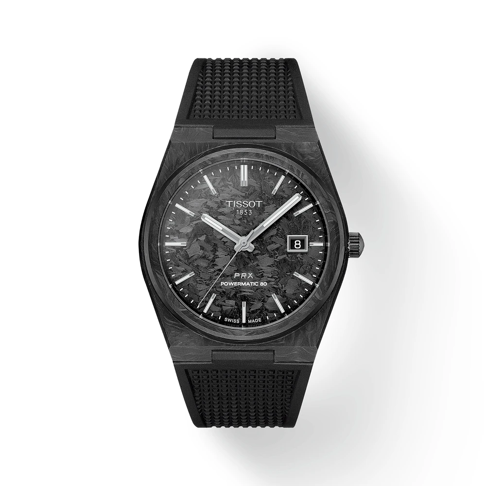 Shop tissot prx powermatic 80 40mm carbon in Canada | La Maison MonacoShop