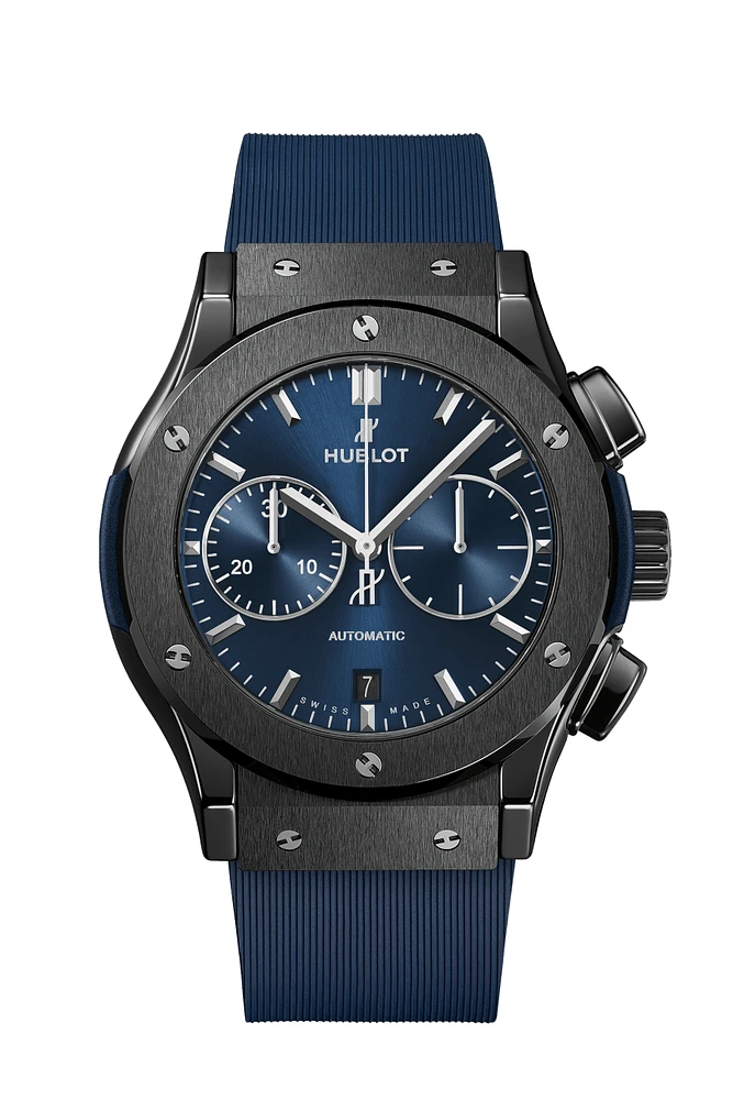 Shop classic fusion ceramic blue chronograph 45 mm in Canada | La Maison MonacoShop