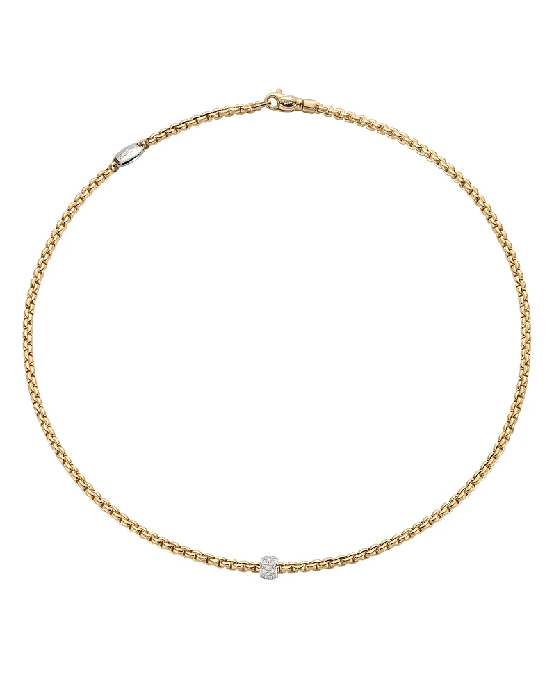Shop necklace with diamond pave’ in Canada | La Maison MonacoShop