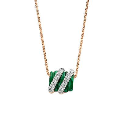 Shop amsterdam swirl necklace in Canada | La Maison MonacoShop
