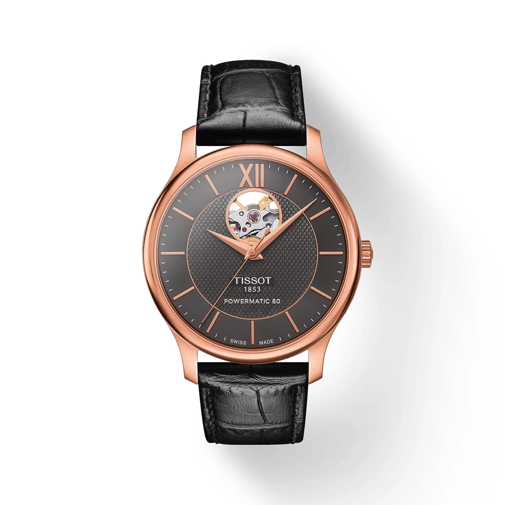 Shop tissot tradition powermatic 80 open heart in Canada | La Maison MonacoShop
