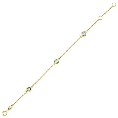 BRACELET EN OR 10K– 5.75