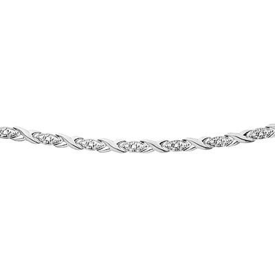 BRACELET EN OR JAUNE AVEC DIAMANTS