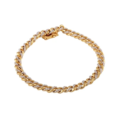 BRACELET OR JAUNE 10K - 7''