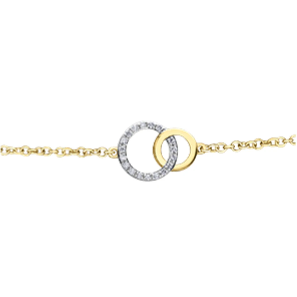 BRACELET À DIAMANTS EN OR 10K
