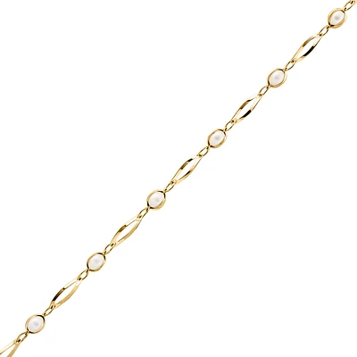 BRACELET OR JAUNE 10K - 7.50''