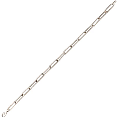 BRACELET OR BLANC 10K- 7.25''