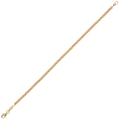 BRACELET OR JAUNE 10K - 7.25''