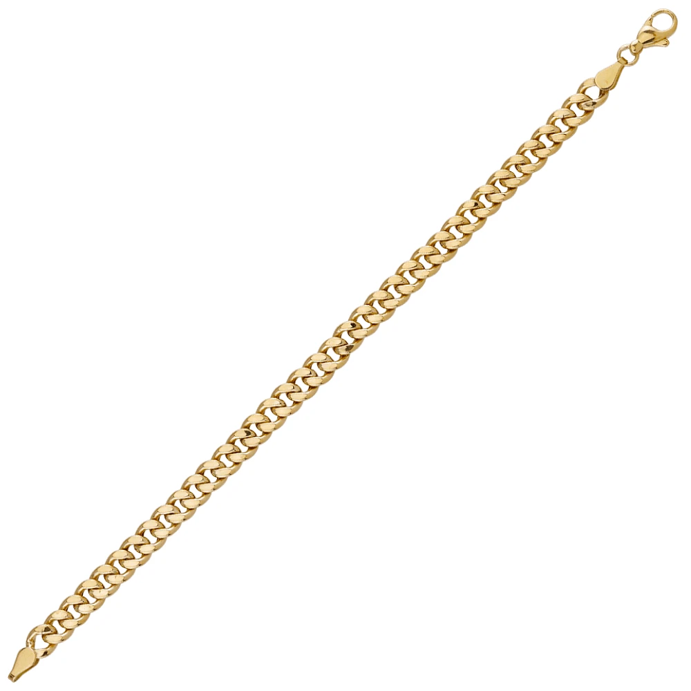 BRACELET OR 10K - 7.25''X6.8MM