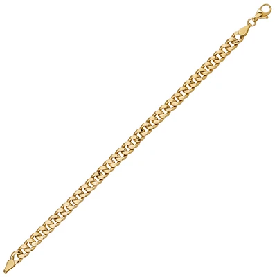 BRACELET OR 10K - 7.25''X6.8MM