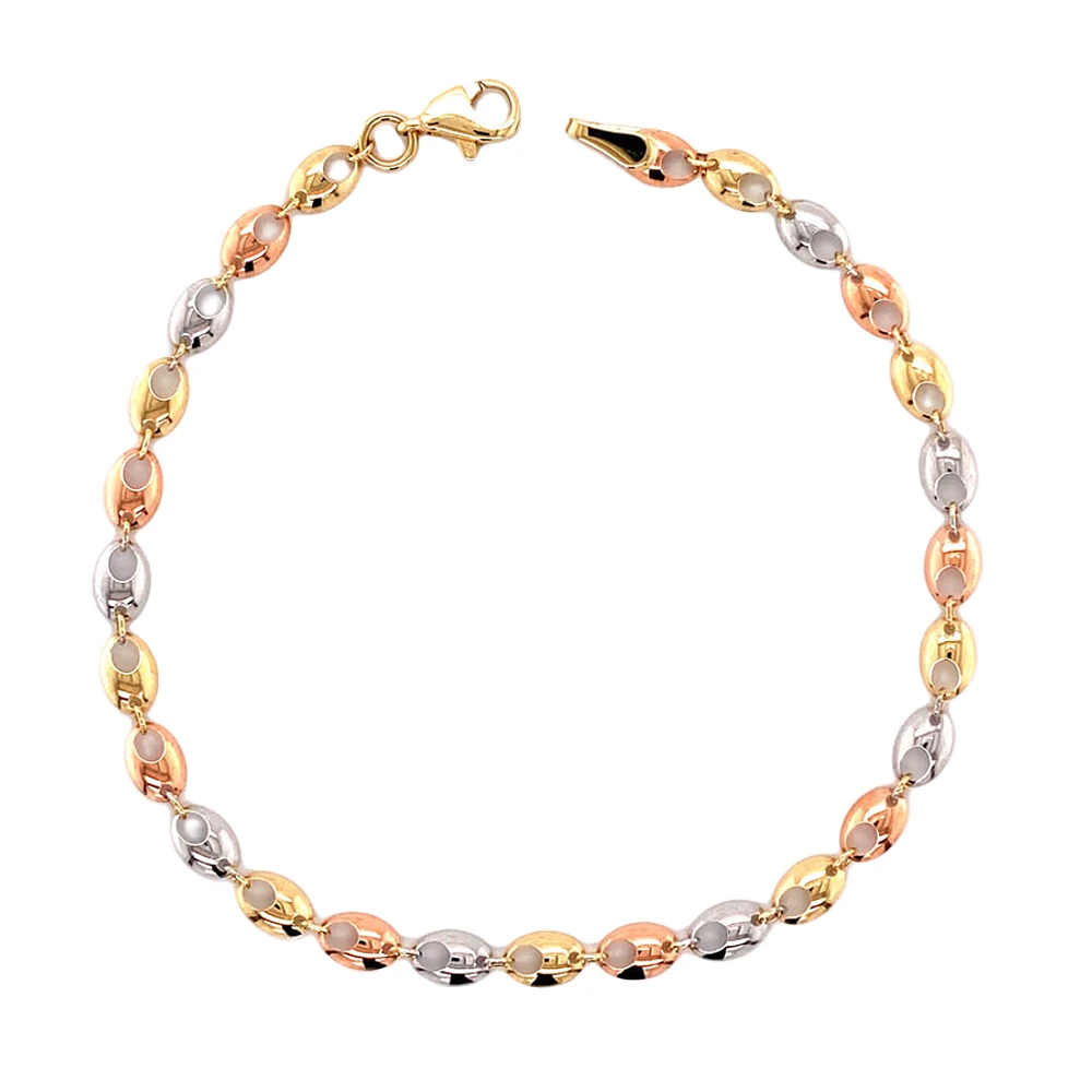 10K GOLD BRACELET - 7.25 ’’