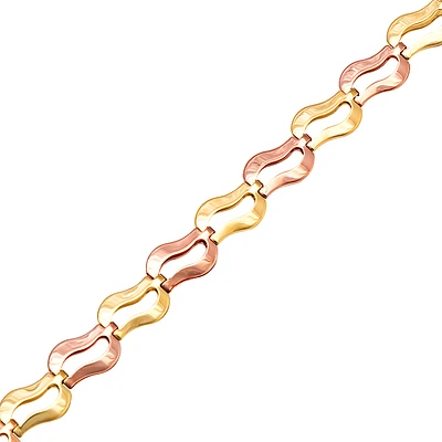 BRACELET 2 TONS 10CT