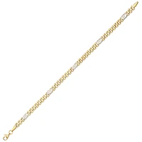 BRACELET OR 2 TONS 10K