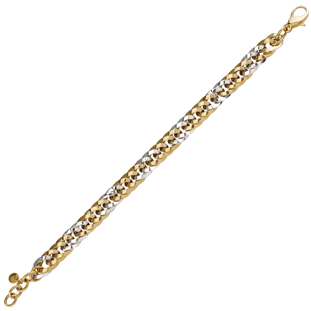 BRACELET OR 2 TONS 10K