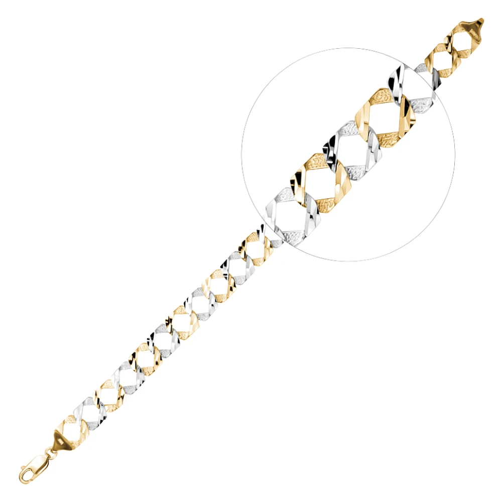 BRACELET EN OR 10K - 8.75''