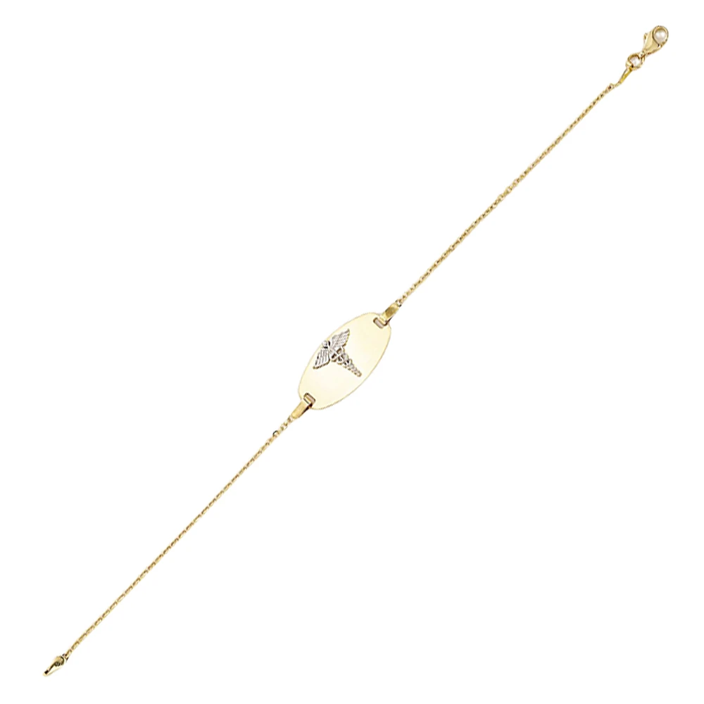 BRACELET EN OR 10K– 7.25’’
