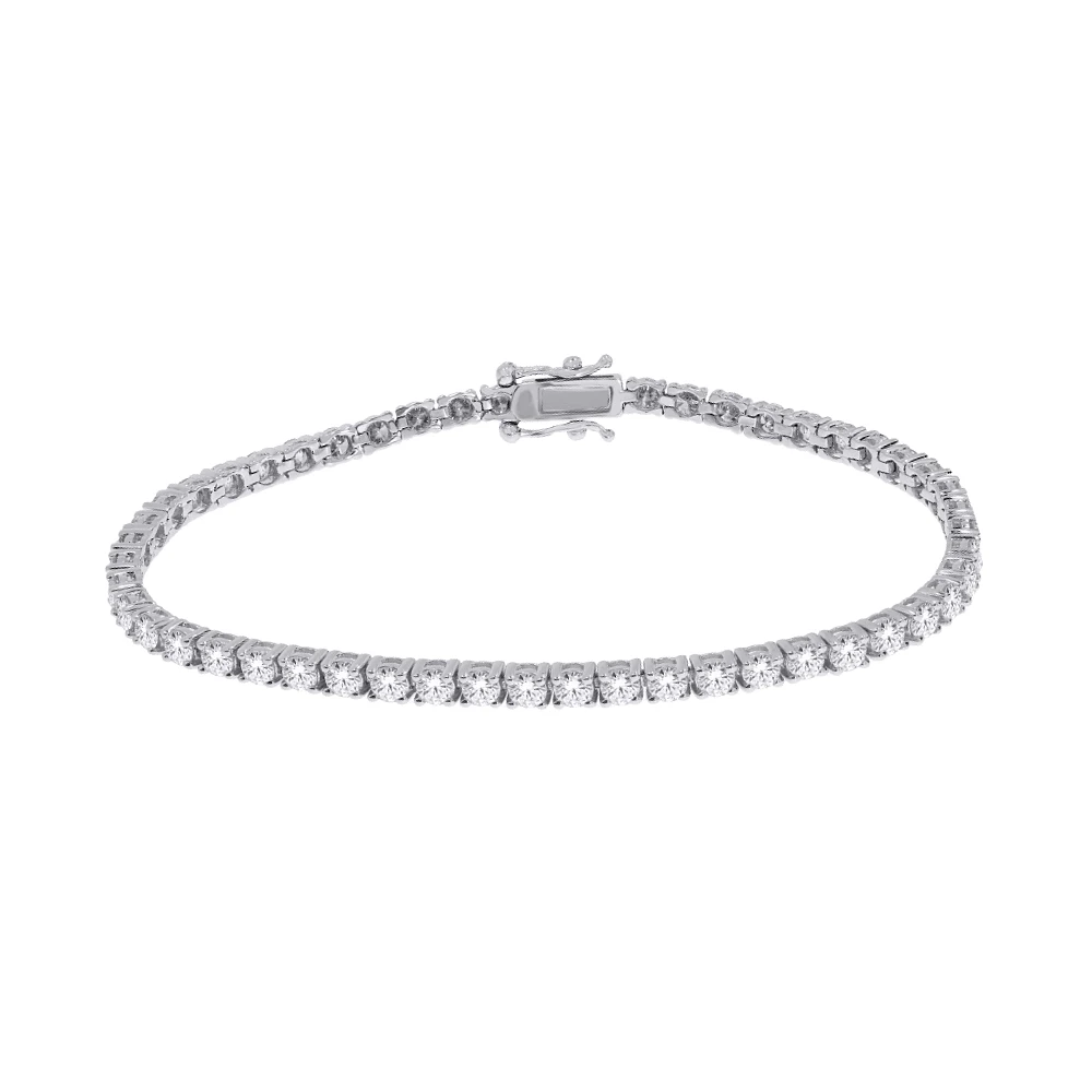 BRACELET OR BLANC 14K