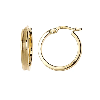 10K YELLOW GOLD EARRINGS