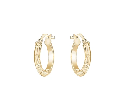 10K YELLOW GOLD EARRINGS
