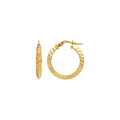 ANNEAUX OR JAUNE 10CT