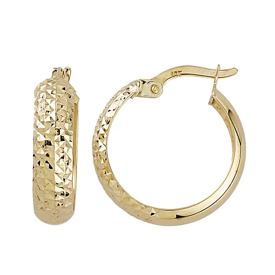 10K YELLOW GOLD EARRINGS