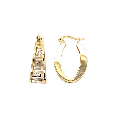 BOUCLES D’OREILLES EN OR 10K