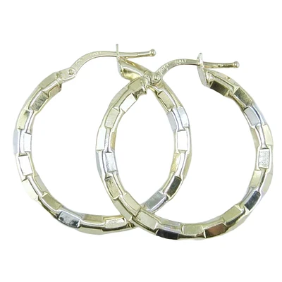 30MM HOOPS IN 10K YELLOW GOLD