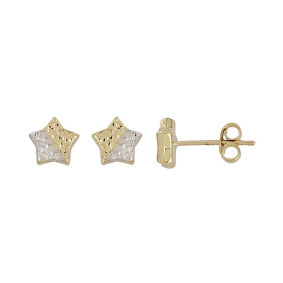 BOUCLES D’OREILLES EN OR 10K