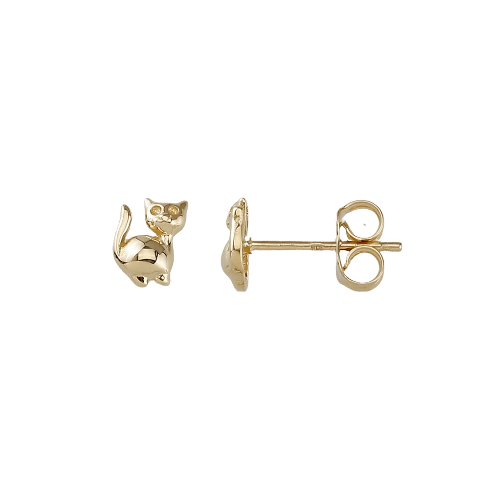 10K YELLOW GOLD EARRINGS