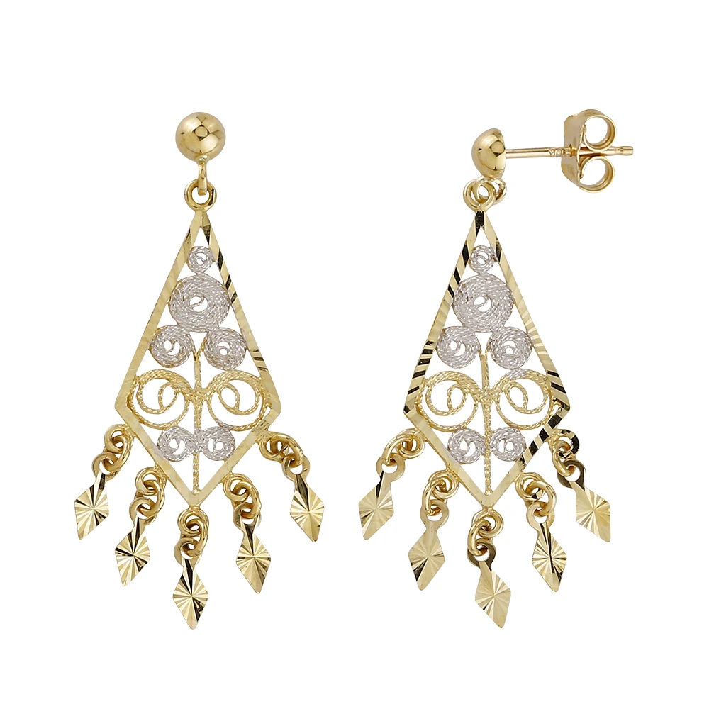 BOUCLES D’OREILLES EN OR 10K