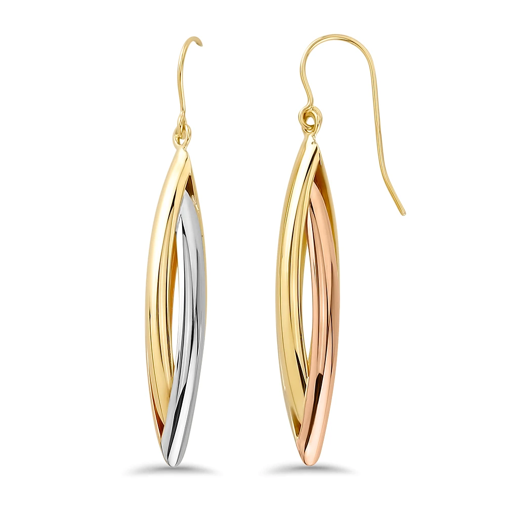 BOUCLES D’OREILLES EN OR 10K