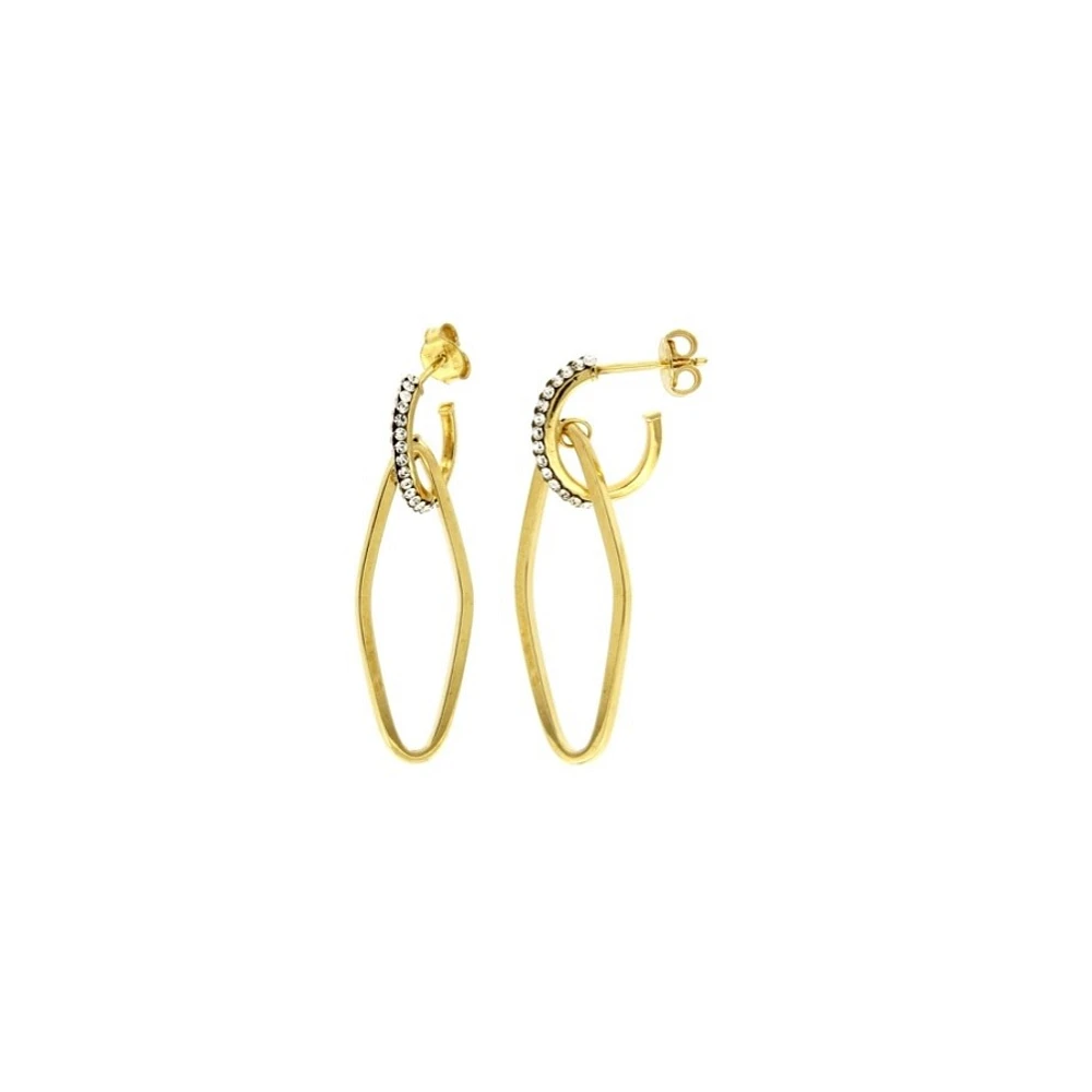BOUCLES D'OREILLES EN OR 10K