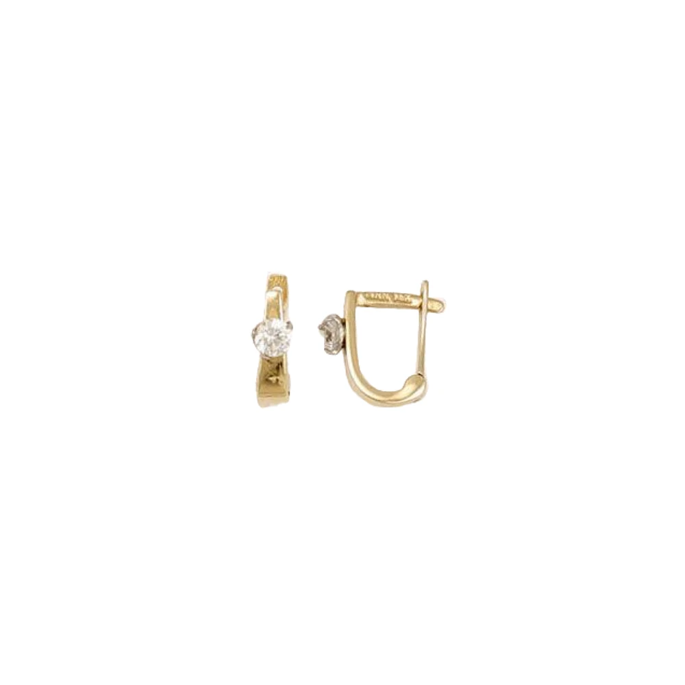 10K YELLOW GOLD EARRINGS